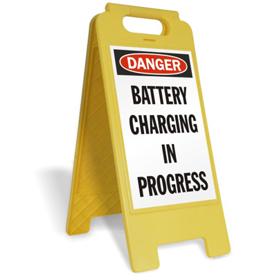 Charging on Battery Charging Area Signs   Durable Custom Safety Sign At Best