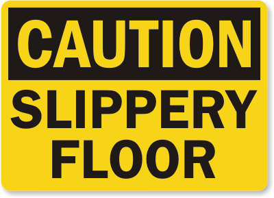 Slippery Floor Symbol