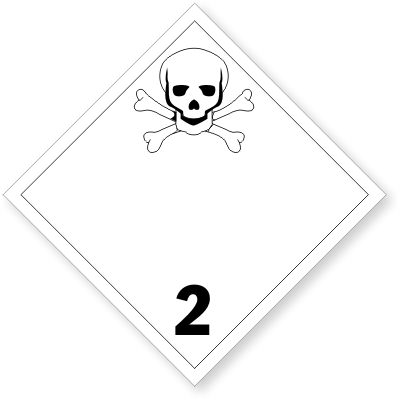 International Placard - Danger, Tagboard