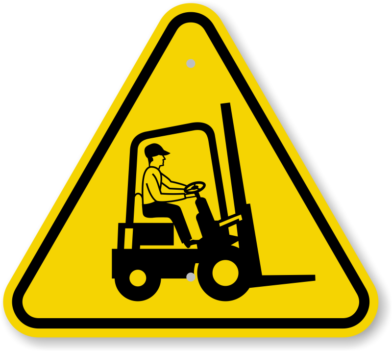 Forklift Truck Safety Signs