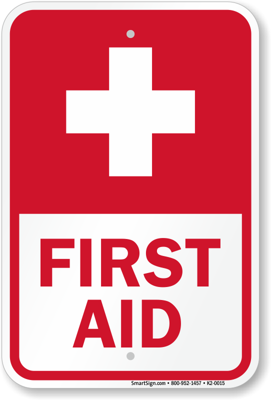 first aid logo circle