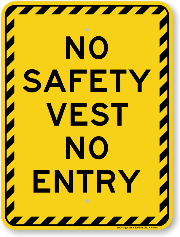 safety vest sign