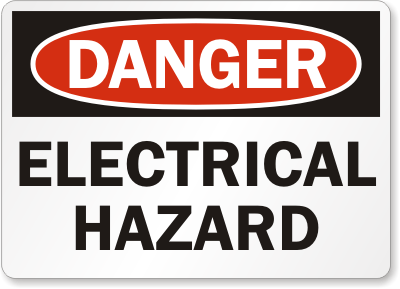 Electrical Hazard Warning High Voltage OSHA Sign, SKU: S-2199 ...