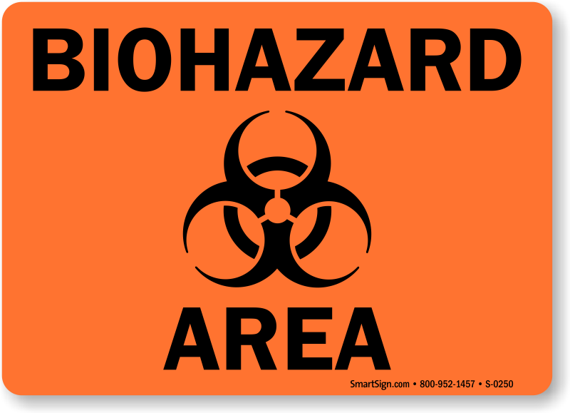 biohazard signs printable