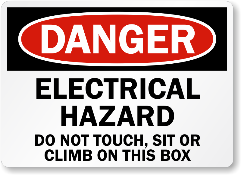 Electrical Hazard Signs - MySafetySign.com