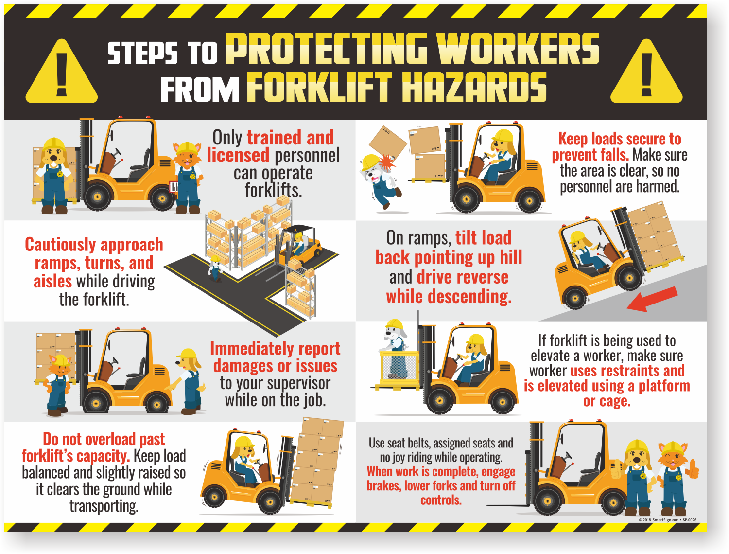 Safety poster - Forlift-2
