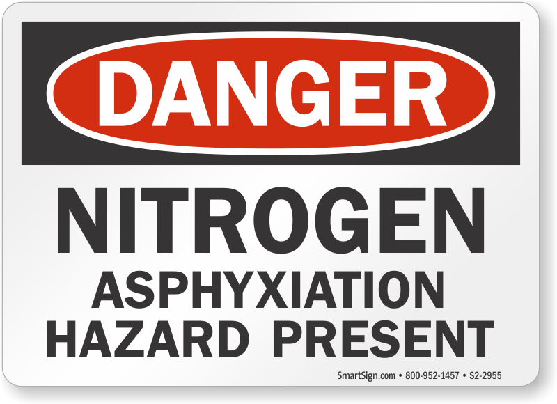 Danger Liquid Nitrogen Sign | vlr.eng.br