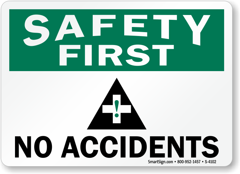 safety first signs clip art