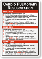 CPR Signs, CPR Safety Signs - MySafetySign.com