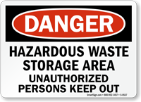 Wastewater Treatment Facility, Do Not Enter Sign, SKU: S-9246