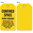 Buddy System Must be Used For Confined Space Area Entry Sign, SKU: S ...